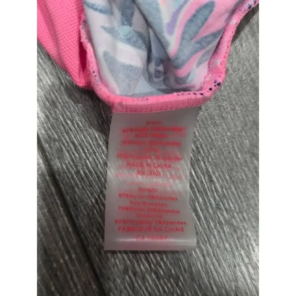 LILLY PULITIZER TANKINi TOP Swim Oyster Bay Navy Sz 4 A004895 - Picture 8 of 11